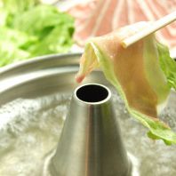 薄切り自慢のしゃぶしゃぶ