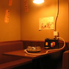 すだれを下げれば個室感覚です。