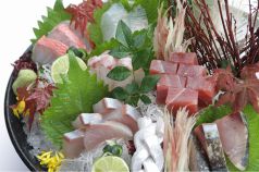 料理メニュー写真 天然鮮魚豪華盛り合せ