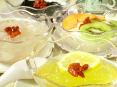 料理メニュー写真 自家製杏仁豆腐