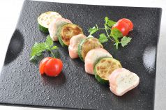 料理メニュー写真&nbsp;生ハムチーズ巻き
