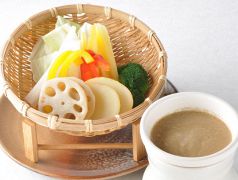 料理メニュー写真&nbsp;季節野菜のバーニャカウダ