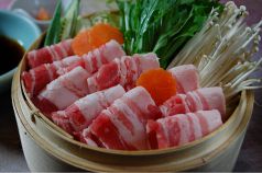 料理メニュー写真&nbsp;黒朱白セイロ蒸し