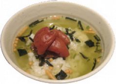 料理メニュー写真&nbsp;お茶漬け（のり・梅・たこわさび）