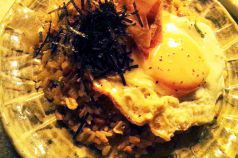 料理メニュー写真 和風納豆チャーハン