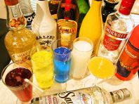 飲み放題の種類が充実！