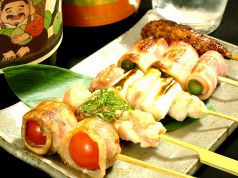 料理メニュー写真 本日の巻物物串は店内の黒板にてご案内しております☆