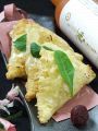 料理メニュー写真&nbsp;牛すじとトマトの揚げピッツァ