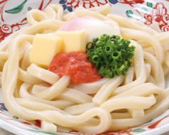 料理メニュー写真&nbsp;釜玉めんたいうどん