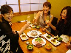女子会が急増中♪ちょっと贅沢な夜に乾杯！