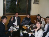 同僚との一コマ