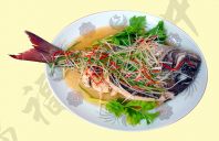 清蒸鯛魚（鯛の葱蒸し）