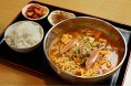 韓国風ラーメン定食（750円）