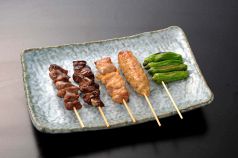 料理メニュー写真&nbsp;串焼き５種盛合せ