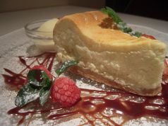 料理メニュー写真 クリームチーズケーキ