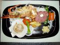 料理メニュー写真&nbsp;ロブスター＆ヘレステーキ料理一式