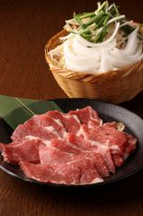 料理メニュー写真 ジンギスカンセット