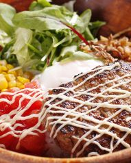 料理メニュー写真&nbsp;MAHANAオリジナルロコモコ