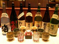 焼酎や日本酒が豊富☆