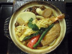 鍋焼きうどん・餅入り