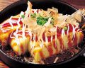料理メニュー写真&nbsp;鉄板出し巻きお好み焼き風