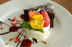 料理メニュー写真&nbsp;大人のガトーショコラ