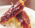 料理メニュー写真&nbsp;ミルフィーユ味噌串かつ