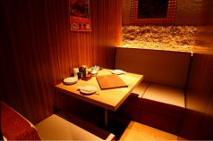 2名様用の個室です