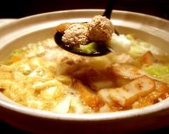料理メニュー写真 鶏だんご鍋