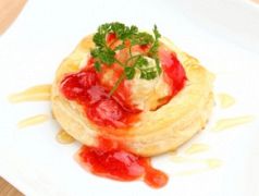 料理メニュー写真&nbsp;ハチミツ　バニラパイ