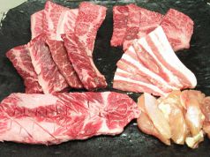 料理メニュー写真 たれ焼き盛り合わせ 2~3名様