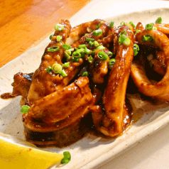 料理メニュー写真 イカわた焼