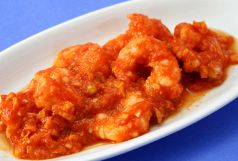 料理メニュー写真 海老のチリソース