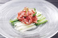 料理メニュー写真 鶏ささみの梅肉和え