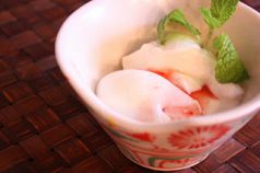 料理メニュー写真&nbsp;ココナッツ杏仁豆富