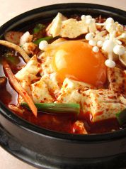 料理メニュー写真 純豆腐チゲ