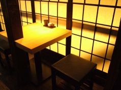 デート利用の２人にはこちらのテーブル。