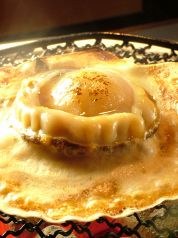 料理メニュー写真&nbsp;活貝ホタテのバター焼き