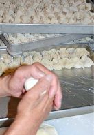 手作り海老入り水餃子