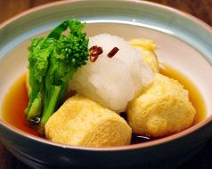 料理メニュー写真&nbsp;小巻き湯葉の揚げだし