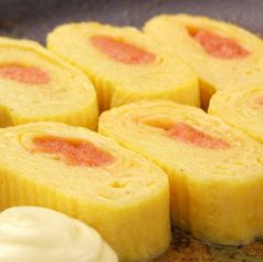 料理メニュー写真 明太だし巻き