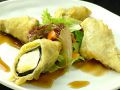 料理メニュー写真&nbsp;湯葉とチーズのとろり揚げ