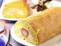 料理メニュー写真&nbsp;イチゴロール＆アクアロール
