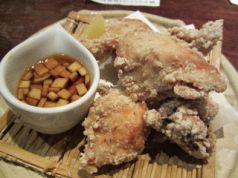 料理メニュー写真 丹波鶏の唐揚げ 大根しょう油で召し上がれ