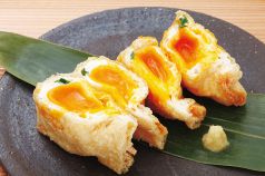 料理メニュー写真 玉子の稲荷揚げ