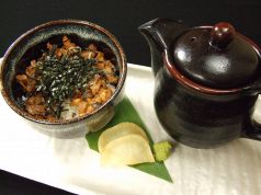 料理メニュー写真&nbsp;そぼろひな鶏のひつまぶし