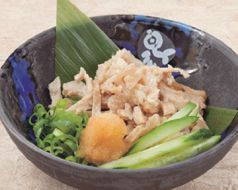 料理メニュー写真&nbsp;国産鶏皮ぽん酢
