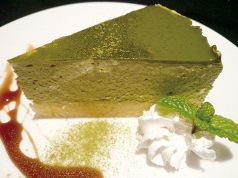 料理メニュー写真 抹茶のチーズケーキ/本日のジェラート