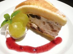 料理メニュー写真 マロン、チョコクリームのズコット/プディング・オ・ショコラ