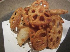 料理メニュー写真 山芋と蓮根のサクサク揚げ